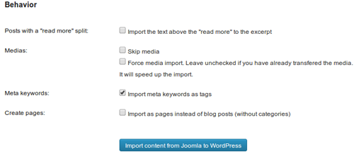Migrar web de Joomla a WordPress - diseño web albacete